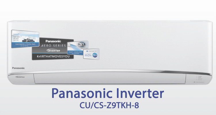 Máy lạnh Panasonic 2 chiều Inverter CU/CS-Z9TKH-8
