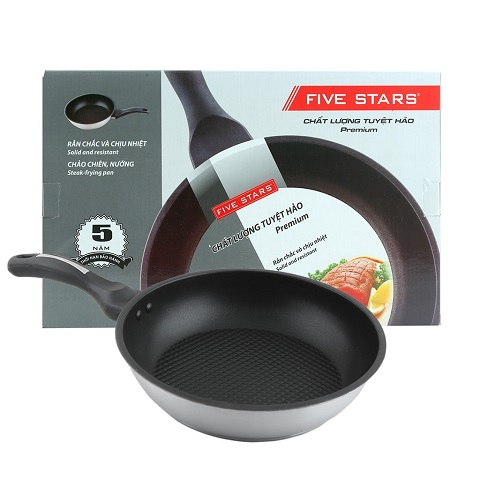 Chảo chống dính tốt dành cho bếp từ 3 đáy FiveStar