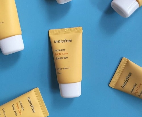 Kem chống nắng innisfree triple care