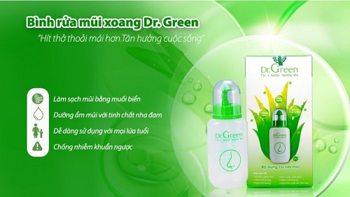 Bình rửa mũi dr green