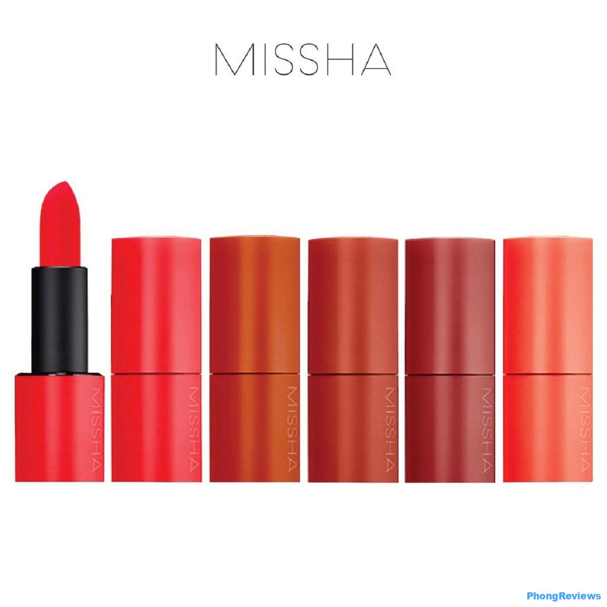 [Review] Top 5 màu son Missha hot được chị em tin dùng nhất