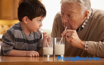 Sữa canxi cho người già
