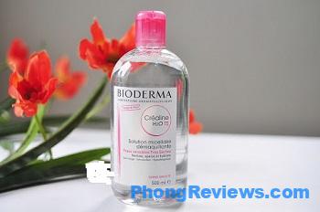 Tẩy trang Bioderma hồng 