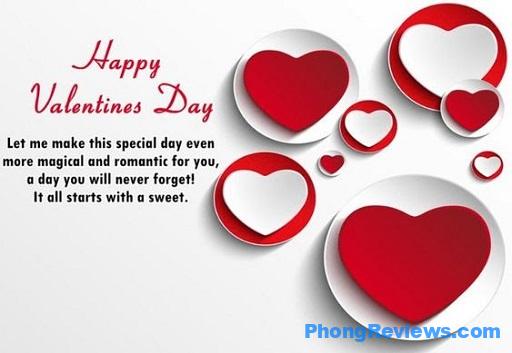 Lời chúc valentine cho bạn gái