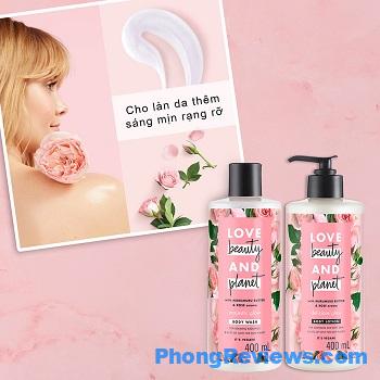 sữa dưỡng thể Love Beauty and Planet