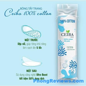 Bông tẩy trang Ceiba tốt